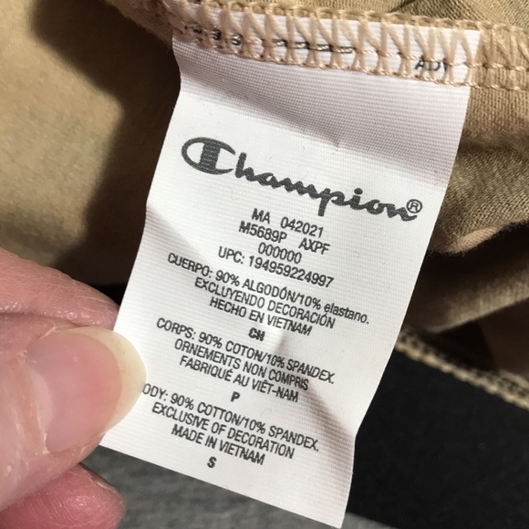 Champion Women’s Authentic Bike Shorts Leopard Print Wicking High Waist S NWT - Picture 5 of 5